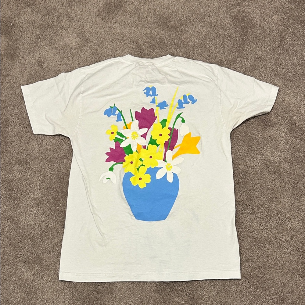 Obey floral tee sz:small